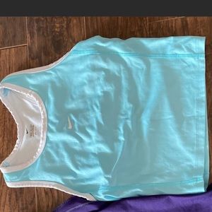 Light blue Vintage Nike Crop Tennis top